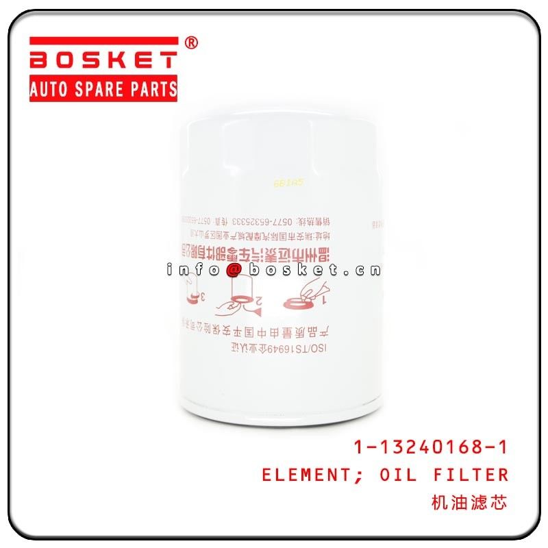 1-13240168-1 1132401681 Oil Filter Element For Isuzu 6BG1 6SD1