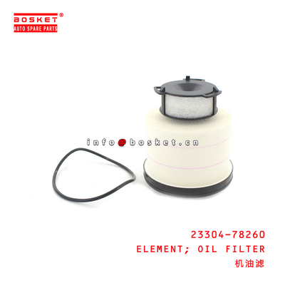 23304-78260 Oil Filter Element Suitable for ISUZU HINO300