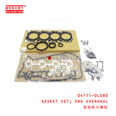 04111-0L080 Engine Overhaul Gasket Set  for ISUZU TOYO 2KD-FTV