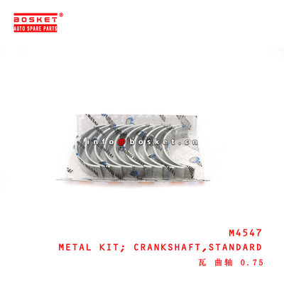 M4547 Standard Crankshaft Metal Kit  For ISUZU NPR66 4HF1 4HF1-T 4HG1 4HJ1 4HK1 4HK1-T