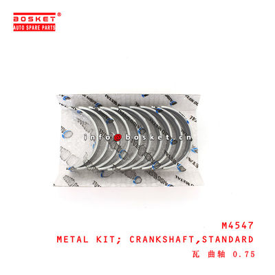 M4547 Standard Crankshaft Metal Kit  For ISUZU NPR66 4HF1 4HF1-T 4HG1 4HJ1 4HK1 4HK1-T