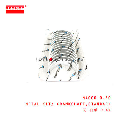 M4000 0.50 Standard Crankshaft Metal Kit suitable for ISUZU  6HE1-T 6HK1 6HK1-T