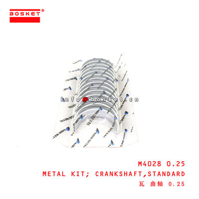 M4028 0.25 Standard Crankshaft Metal Kit suitable for ISUZU  6BD1-T 6BF1-T