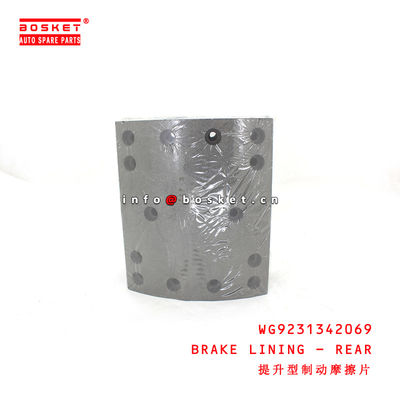 WG9231342069 Brake Lining Rear for ISUZU