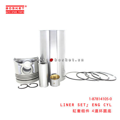 1-87814105-0 Engine Cylinder Liner Set Suitable For ISUZU  4BG1T 6BG1T 1878141050