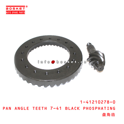 1-41210278-0 PAN ANGLE TEETH 7-41 BLACK PHOSPHATING For ISUZU FTR  1412102780