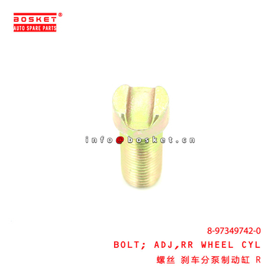 8-97349742-0 Rear Wheel Cylinder Adjuster Bolt for ISUZU 700P 4HK1 8973497420