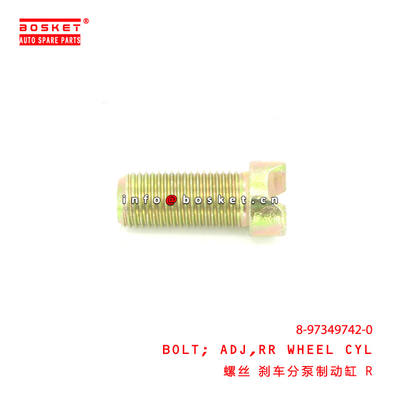 8-97349742-0 Rear Wheel Cylinder Adjuster Bolt for ISUZU 700P 4HK1 8973497420