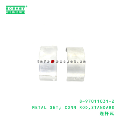 8-97011031-2 Standard Connecting Rod Metal Set suitable for ISUZU  4BD2 4BG1 4BD1 4BC2 4BE1 8970110312