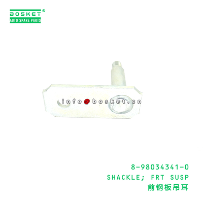 8-98034341-0 Front Suspension Shackle Suitable for ISUZU NMR6SE with 3 Months Warranty and 1PCS Pack Quantities