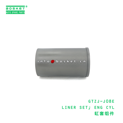 GTZJ-J08E ABA Liner Set Engine Cylinder Liner for HINO 500 J05E J08E with 3 Months Warranty