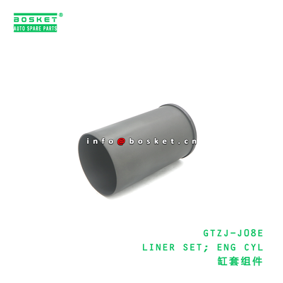 GTZJ-J08E ABA Liner Set Engine Cylinder Liner for HINO 500 J05E J08E with 3 Months Warranty