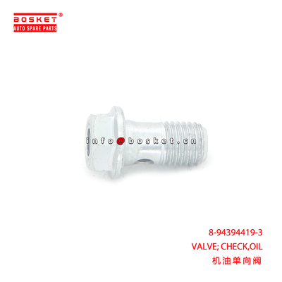 ISUZU ZAX330 6HK1 8943944193 Oil Check Valve 1PCS for Reliable Oil Flow Control