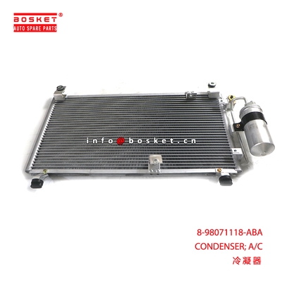 8-98071118-ABA CONDENSER; A/C suitable for ISUZU D-MAX 8980711180