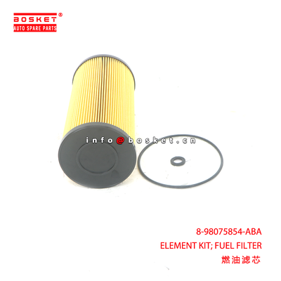 8-98075854-ABA ELEMENT KIT; FUEL FILTER suitable for ISUZU 8980758540