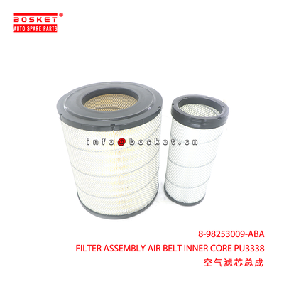 8-98253009-ABA FILTER ASSEMBLY AIR BELT INNER CORE PU3338 suitable for ISUZU VC46 6UZ1-TCG50 8982530090