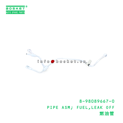 ISUZU 8980896670 Fuel Leak Off Pipe Assembly 1PCS Pack for ISUZU Trucks