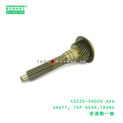 43220-5H020 AAA SHAFT; TOP GEAR,TRANS suitable for HD 432205H020 AAA