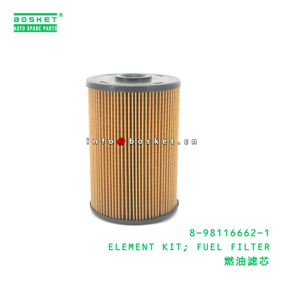 8-98116662-1 ELEMENT KIT; FUEL FILTER suitable for ISUZU 6WG1 8981166621