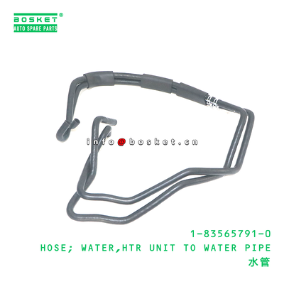 1-83565791-0 HOSE; WATER,HTR UNIT TO WATER PIPE suitable for ISUZU 1835657910
