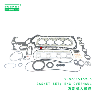 5-87815169-3 GASKET SET; ENG OVERHAUL suitable for ISUZU 5878151693