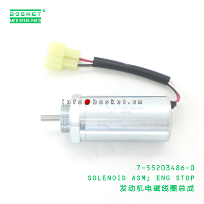 7-55203486-0 SOLENOID ASM; ENG STOP suitable for ISUZU 7552034860