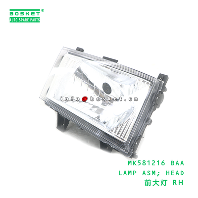 MK581216 BAA Head Lamp Assembly FUSO Compatible Headlight Assembly 1PCS Pack