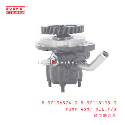 8-97136574-0 8-97115135-0 Power Steering Oil Pump Assembly 8971365740 8971151350 Suitable for ISUZU NPR 4HF1