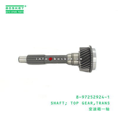 8-97252924-1 Transmission Top Gear Shaft 8972529241 Suitable for ISUZU MYY5T 4JH1