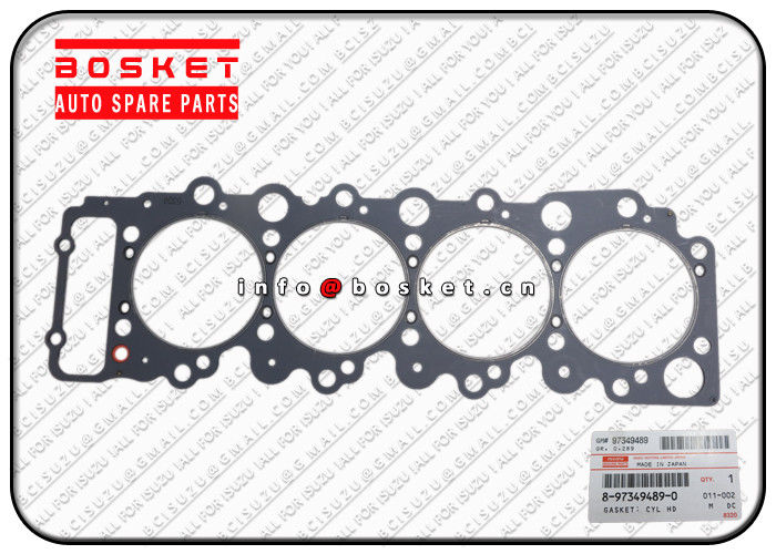 Genuine Isuzu NPR Parts / ISUZU NQR71 4HG1 8-97349489-0 8973494890 Cylinder Head Gasket