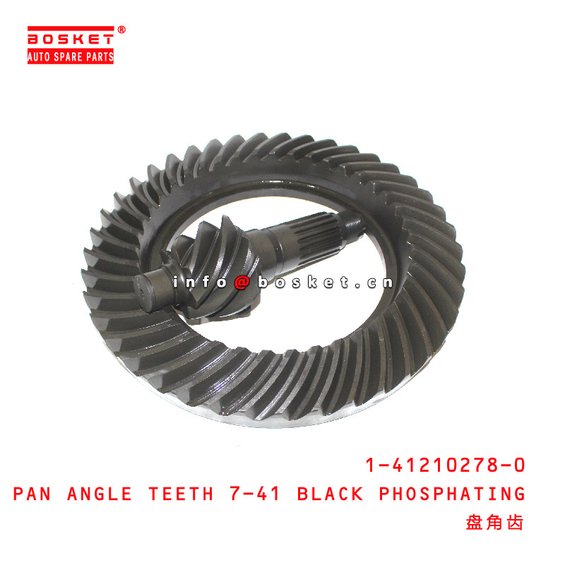 1-41210278-0 PAN ANGLE TEETH 7-41 BLACK PHOSPHATING For ISUZU FTR  1412102780