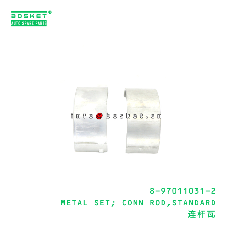 8-97011031-2 Standard Connecting Rod Metal Set suitable for ISUZU  4BD2 4BG1 4BD1 4BC2 4BE1 8970110312