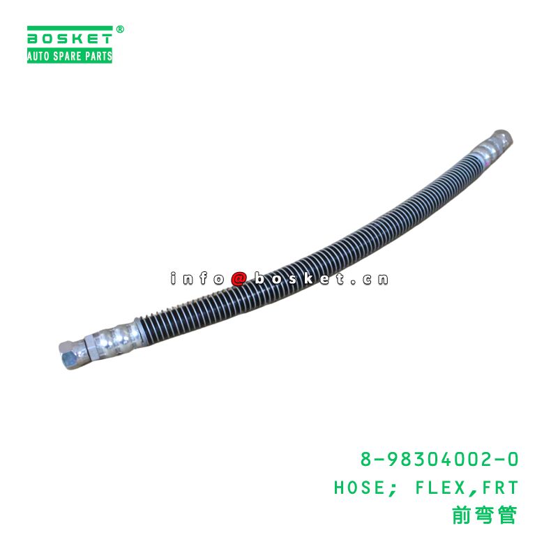 8-98304002-0 HOSE; FLEX,FRT suitable for ISUZU 8983040020