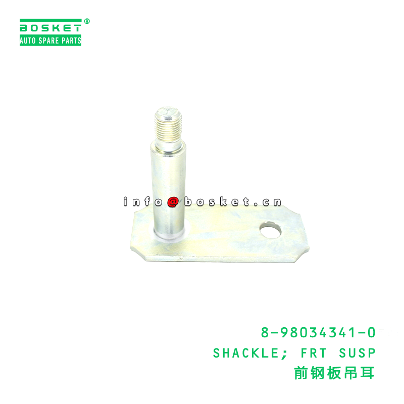 8-98034341-0 Front Suspension Shackle Suitable for ISUZU NMR6SE with 3 Months Warranty and 1PCS Pack Quantities