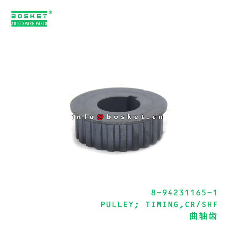 8-94231165-1 PULLEY; TIMING,CR/SHF suitable for ISUZU TFR16 4ZA1 4ZB1 4ZD1 8942311651