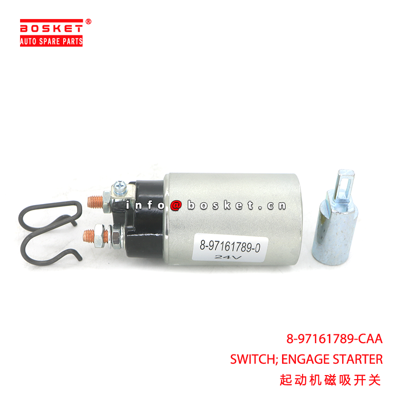 8-97161789-CAA SWITCH; ENGAGE STARTER suitable for ISUZU NPR 700P 4HK1 4HF1 8971617890