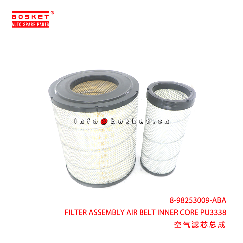 8-98253009-ABA FILTER ASSEMBLY AIR BELT INNER CORE PU3338 suitable for ISUZU VC46 6UZ1-TCG50 8982530090