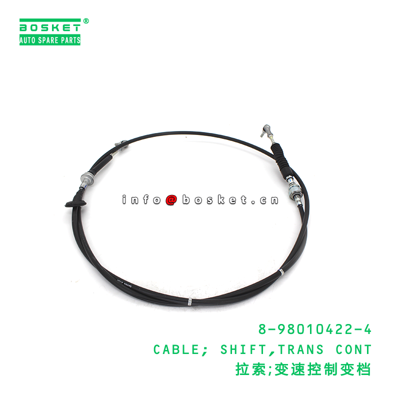 8-98010422-4 CABLE; SHIFT,TRANS CONT suitable for ISUZU 8980104224