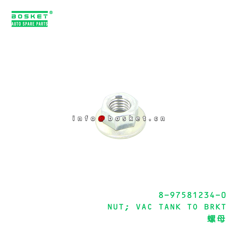 8-97581234-0 Vac Tank to Bracket Nut ISUZU 8975812340 Replacement Nut for Isuzu Truck Parts