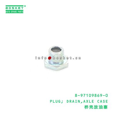 8-97109869-0 ISUZU 8971098690 için uygun PLOG; DRAIN,AXLE CASE