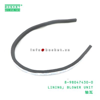 8-98047430-0 ISUZU 8980474300'e uygun BLOWER UNIT