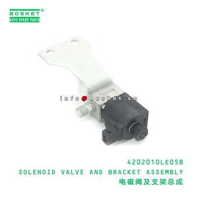 4202010LE058 SOLENOID VALF VE BRAKET GRUPMANI JAC N80 N90 4202010LE058 için uygundur