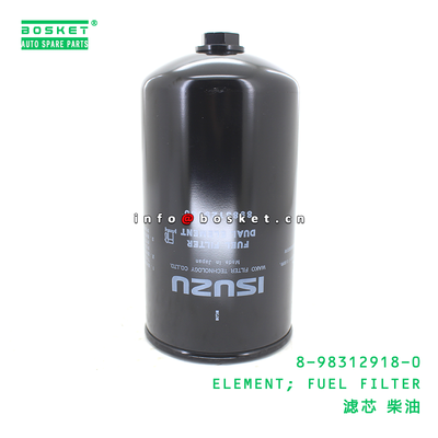 8-98312918-0 ELEMENT; YAKIT FİLTRESİ ISUZU 6WG1 8983129180 için uygundur